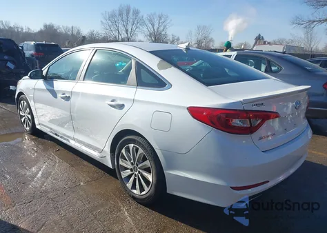 2015 Hyundai Sonata Sport from USA, damaged, VIN 5NPE34AF1FH050005